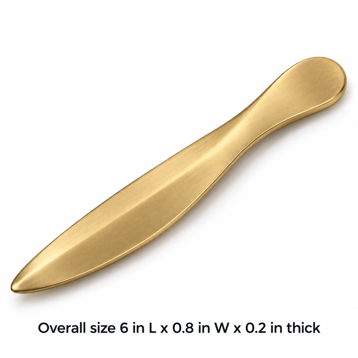 Satin Brass Paper Creaser