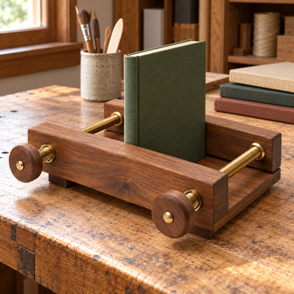 Twin-Screw Book Spine Press